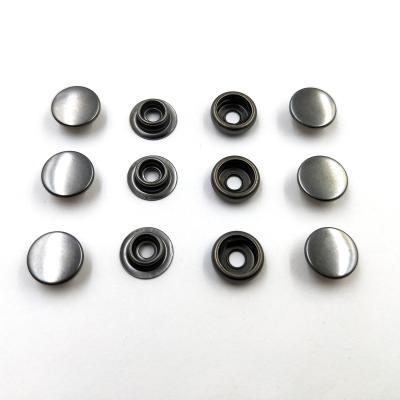 China Custom snap button metal button 11mm sailor ring metal brass buttons snap nickel free for clothes metal for sale