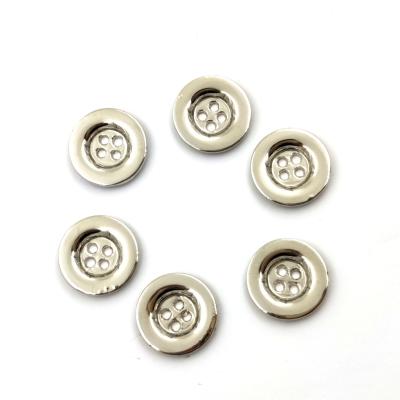 China Durable Fancy Four Holes Metal Buttons For Clothing Sewing Buttons Snap Buttons For Clothes for sale