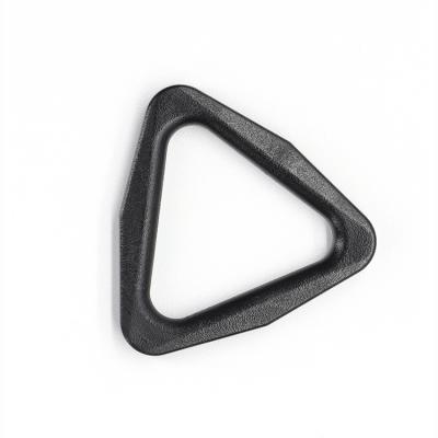 China Factory price plastic plastic triangle webbing buckles for bag for sale