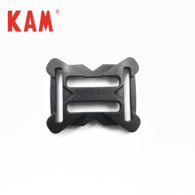 China Eco-friendly Multifunction KAM Plastic Slider Tri Glide Adjuster Buckle For Backpack Strap for sale