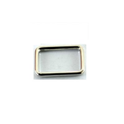 China Nickel Free Custom Nickel Metal Bag Hardware Free Square D Ring Buckle for sale