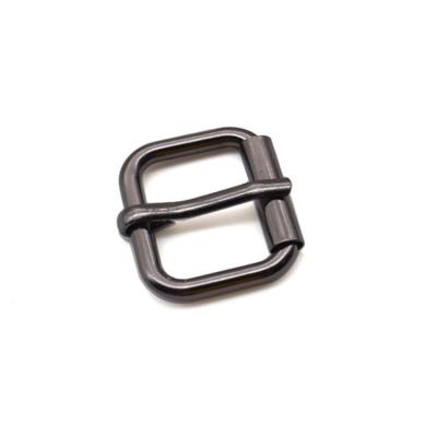 China Nickel Silver Pin Free Buckle Roller KAM 40mm Belt Bar Buckle Hebilla For Leather Belt for sale