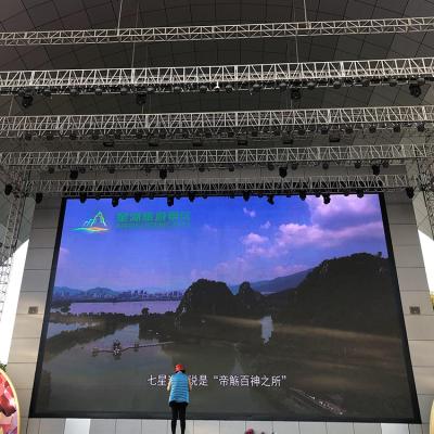 China P6 768*768Mm Aluminum Indoor Rental Stage Backdrop Video Display Indoor Die Casting Led Screen for sale