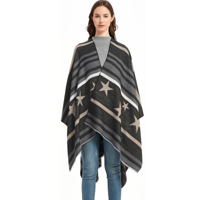 China 2022 Hot Selling Hot Selling Women's Cashmere Scarf Shawl Winter New Star Style Knitted European American Factory Direct Supply for sale