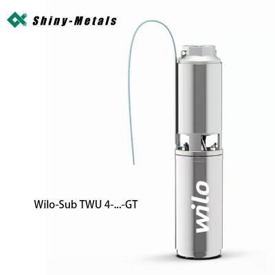 China Wilo Sub TWU 4GT Multi Stage Submersible Borehole Water Pump For Geothermal Water Supply for sale