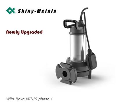 China Rexa MINI5 Wilo Sewage Pump Submersible Wastewater Pump For Household for sale