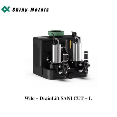 China DN100 Dual Pump Sewage Pump Wilo DrainLift Box SANI CUT-L for sale