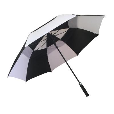 China Anti-wind promotion advertising wholesale custom golf upright logo printing scooter canopy windproof umbrella for sale