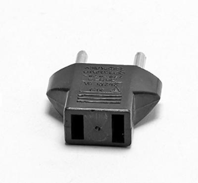 China Commercial Travel Power Adapters Travel EU AC Power Socket Converter Plug Sockets Travel Plug Adapter for sale