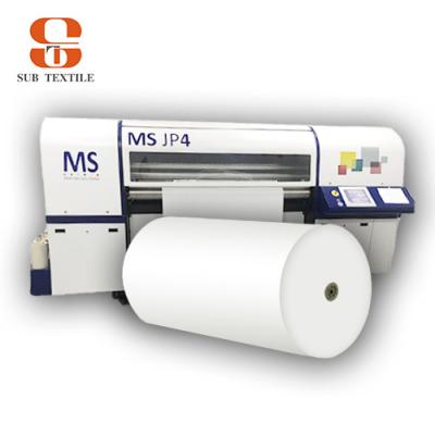 China Industrial Jumbo Roll Textile Quick Dry Sublimation Paper Rolls Industrial Large Custom Paper For Sublimation Printer for sale