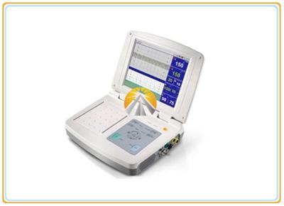 China 10.4 Inch Fetal Heart Rate Monitor , Portable Fetal Monitor With FHR TOCO Transducer for sale