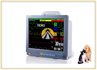 Chine Rechargeable portatif de moniteur patient de vétérinaire d'ambulance construit dans la batterie de Li à vendre