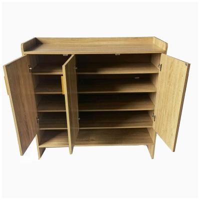 China 2022 Contemporary Particle Board Shoe Cabinet Home Entryway Shoe Cabinet Furniture From China for sale