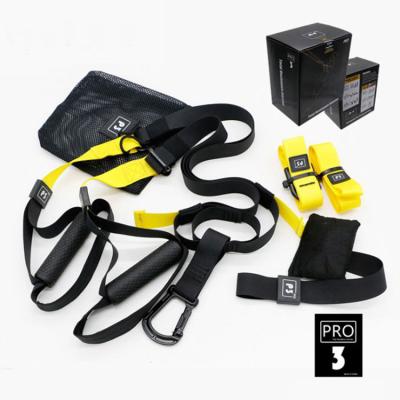 China Wholesale Nylon Multifunctional Durable Trainer Straps Kit Yoga Exercise Strength Fitness Home Body Suspension Trainer for sale