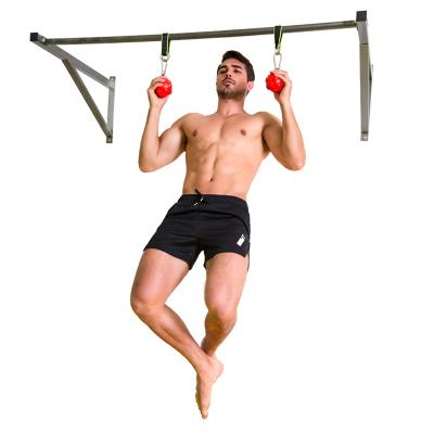 China 2021 New Durable Arm And Back Muscles Training Pull Up Strengthen Ball Wrist Finger Training Hand Grip Strength Ball Climbing Set for sale