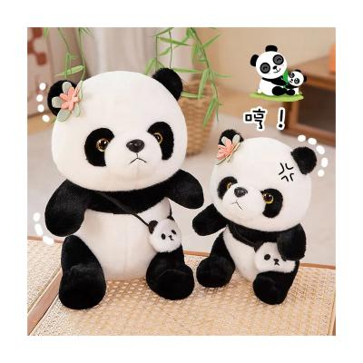 China Cute Fun Manufacturer Panda Soft Doll Manufacturer Custom Stuffed Plush Animal Baby Toys Rts Stuffed Animal Organic Baby Plush Toys for sale