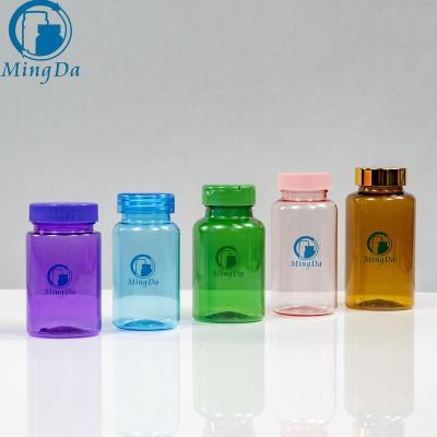 China Large Size Healthcare Products Packaging 100ml Health Products / Plastic PET Packaging Bottle for sale