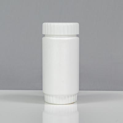 China Bamboo Plastic Packaging Wheel CRC Manufacturer Straight Sided HDPE Medicine Round Tablets/Container Cosmetic Pill/Capsule Jar 275ml for sale