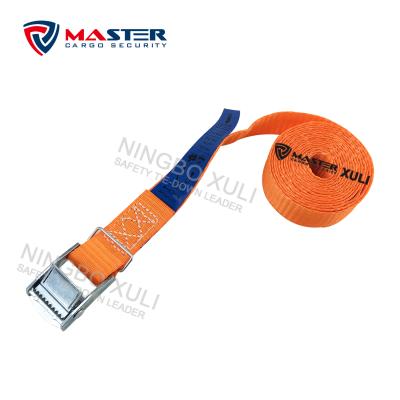 China Cargo Control 2m 25mm Cam 250kg Buckle Strap Tie Down Tie Down System for sale