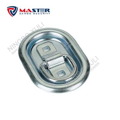 China 5000lbs Safe Loading Moor Ring Oval Recessed Mount D Ring Anchor for sale