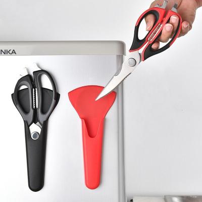 China Multi-function Scissors New Arrival Household Stainless Steel Kitchen Knife Holder Kitchen Knife Holder Meat Scissors for sale