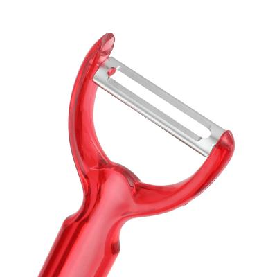 China Viable Wholesale Affordable Plastic Handle Peeler Vegetable Peeler Fruit Tools Kitchen Tools Supplier for sale