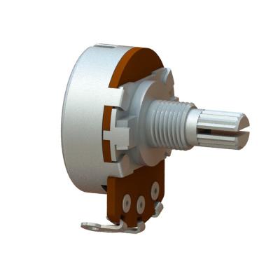 China Cement Rotary Potentiometer Series , 24mm Metal Shaft And Plastic Rotary Shaft 300 50k Gears Potentiometer for sale