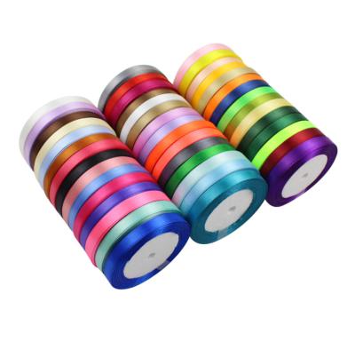 China Hot Selling Touch Feeling Polyester Ribbon Gift And Packing Ribbon for sale