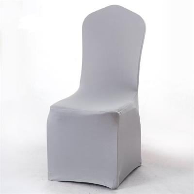 China 2022 Wholesale LONGSUN Wedding Decoration Spandex Single Chair Cover Wedding Chair Cover for sale