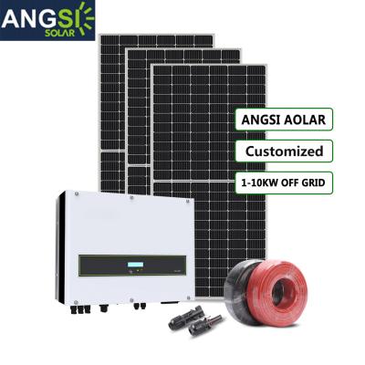 China Home Easy Installation Off Grid System 2kw 3kw 4kw 5kw Solar Powered Solar System Price for sale