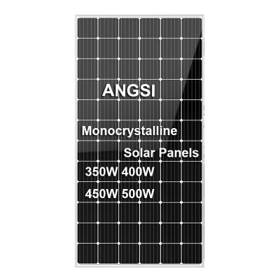 China 300w 400w 500w 1000w solar power system monocrystalline solar panel for home solar power photovoltaic panel for sale