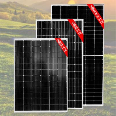 China Hot Sale 550w Bluesun Solar Power System Solar Panel 610W 600W 700 watt solar panel 500 kilowatt system price for sale