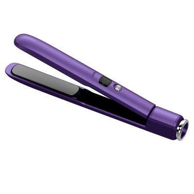 China For straightening and rolling hair. Reduces Frizz And Static Hair Iron Stretcher Professional Nano Titanium Flat Hair Iron Wide Plate Hair Straightener for sale