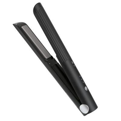 China For straightening and rolling hair. Reduces Frizz and Static Ceramic Hair Splint Vkk Cordless Hair Crimper 2 Dish in 1 Cordless Hair Straightener and Curler for sale