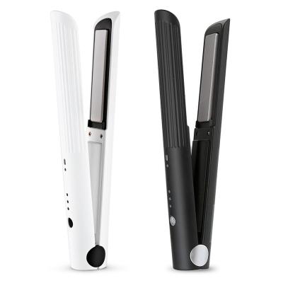 China For straightening and rolling hair. Reduces Frizz and Static Electric Cordless Wide Hair Straight Hair Splint Heating Flat Iron Vkk USB Flat Iron for sale