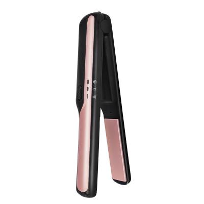 China Vkk Flat Customization Cordless Maintenance One Chargeable Cordless Straightening Iron Flat Hair Straightener for sale