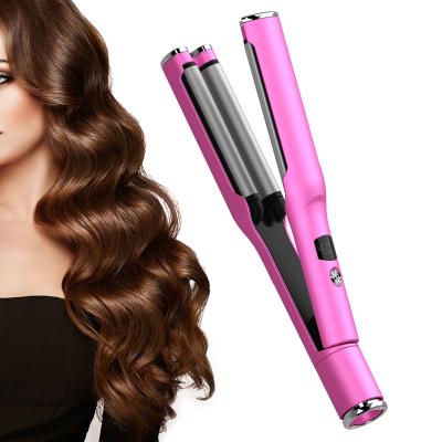 China Hair rolling. Reduces Frizz And Static Vkk Direct Sales Fast Heating Rotating Iron Curling Smart Ceramic Hair Curler Hesitate for sale