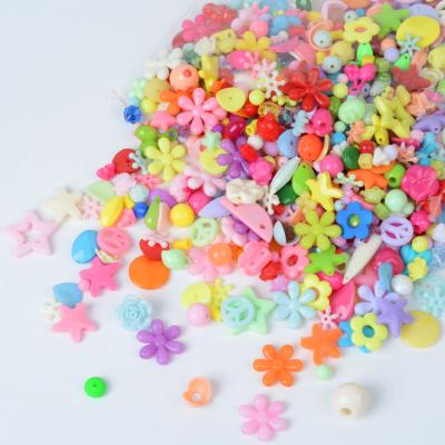 China Children's Toys Kids Educational Toys Kids DIY Beads Handmade Plastic Beads for sale