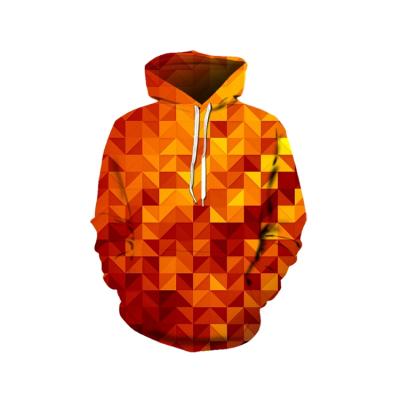 China Anti-shrink promotional premium 3d pullover hip hop men diamond digital printing hoodie for sale