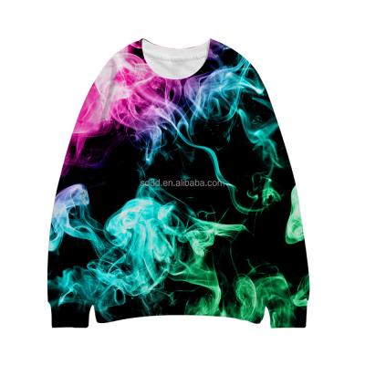 China Cheap Anti-wrinkle Winter Hoodies With Shiny 3d Printing Fire Guitar Graphic On Mens Clothing Long Sleeve for sale