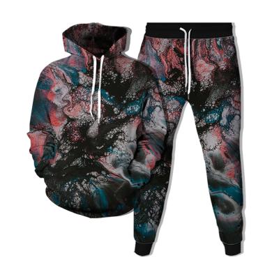 China QUICK DRY Animal Sweatshirts In Autumn And Winter Hoodies Suits For Men's Tracksuits Long Sleeve 3D Printing for sale