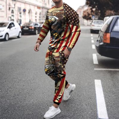 China Good Quality Mens 3d Fashion QUICK DRY Graphic Printing Suit Hoodies Sprinting Autumn Tracksuits For Man for sale