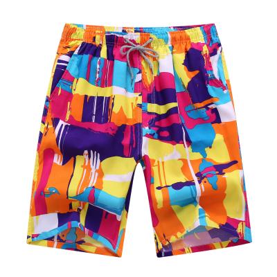 China custom 3d printed kids boy girl pink beach beach breathable quick dry shorts Irregular number gym mens Anti-wrinkle shorts wholesale printed for sale