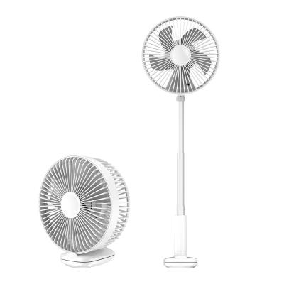 China Portable Electric Ultra-quiet Portable Indoor Floor-standing Folding Fans Airflow Rack Fan Wall Hanging Storage Clip Fans for sale