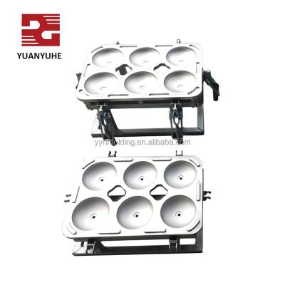 China Simple Customize Plastic Products Rotation Multiple Cavity LDPE Ball Aluminum Casting Mold for sale