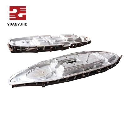 China YUANYUHE Factory Single Customize High Quality Large Kayak Boat Aluminum Rotomolding Mold for sale