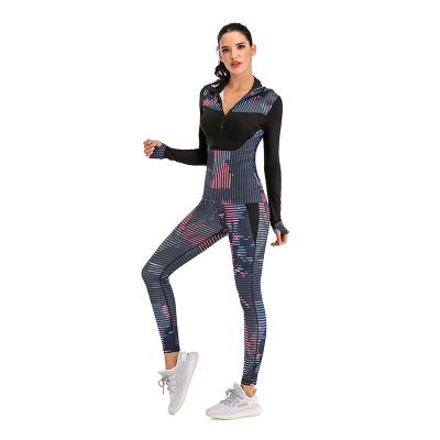 China 2021 New Yoga Three Piece Suit Women Breathable Running Workout Sets Sport Fitness Clothing for sale