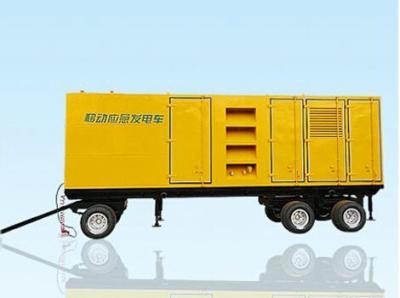 China Mobile trailer generator Power Generation Cooler / radiator 20KW-2000KW for sale