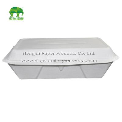 China Custom Made Paper Disposable Lunch Boxes / Disposable Box Lunch Containers for sale