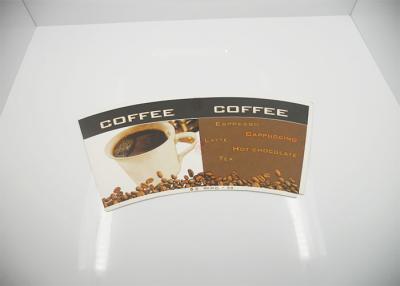 China Escoja/la fan cubierta PE 3.5oz ~ 22oz de la taza de papel del café del doble en venta